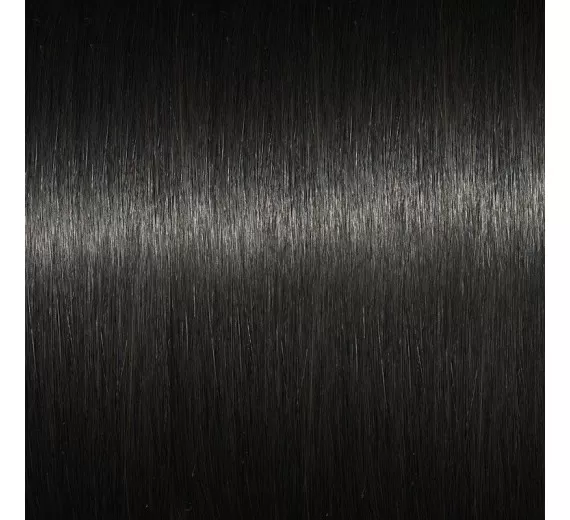 Mørkebrunt Cold fusion hair extensions - Stick hair extensions i 100 % ægte hårextensions 1b#