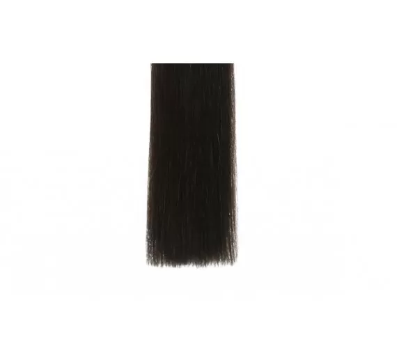 Luksus Double Drawn Trense hår extensions - 60 gram pr pakke 1b# Mørkebrun