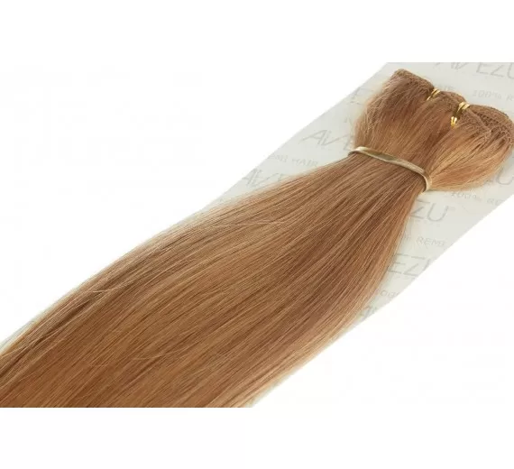 Trense hår extensions 60 gram pr pakke - 27# Caramel