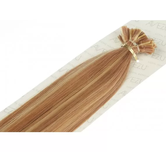 Hot fusion hair extensions - 100% ægte remy hår extensions