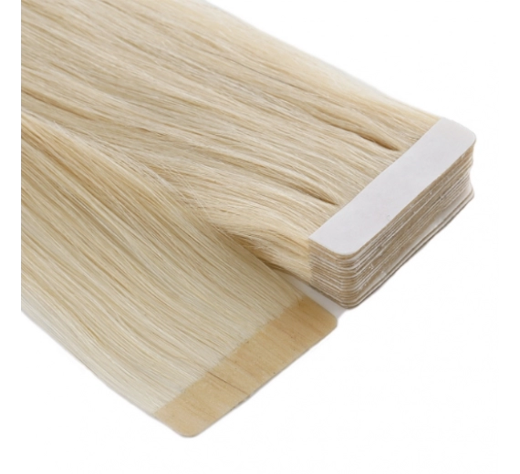 613# Blond Divine Tape on hair extensions - Hår extensions med Tape 