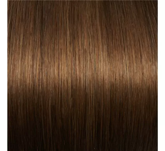 6# Medium brun - Lav selv clips on extensions - Hair extensions clips fra Avezu