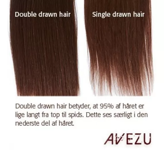 Luksus double drawn 60# Platin blond trense hår - Ægte hår trenser til flettemetoden 