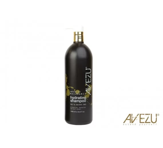 Avezu Macadamia Hydrating Hårshampoo - Sulfatfri - 1000 ML.