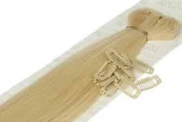 Lav selv clips on extensions - m/ 10 stk clips - 55 cm - 613# Divine