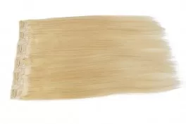 Volume Clips on extensions - Luksus Double Drawn - One pieces - 50 cm - 132 gram - 613# Divine