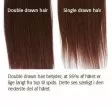 Clip on Volume extensions one pieces - Luksus double drawn hairextensions
