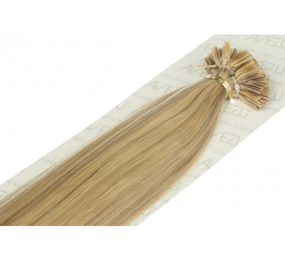 Nail hair äkta Löshår 20 slingo 1 Gram - 60/18# mix