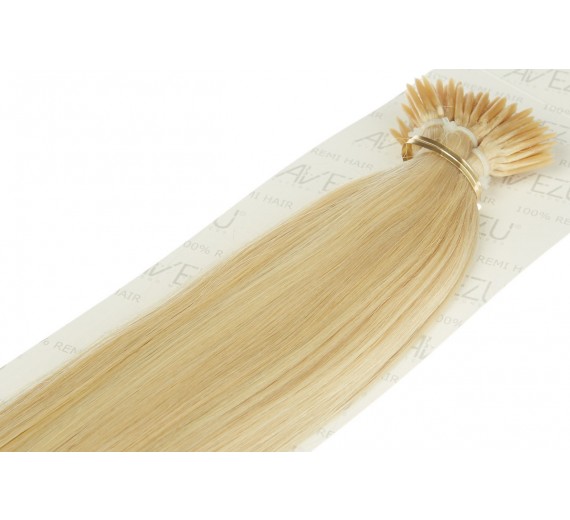 Stick hair äkta Löshår 20 slingo 1 gram - 613# Divine