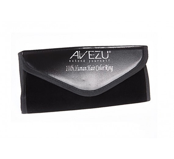 Avezu Färgkarta - hårförlängningar i alla vanliga färger.