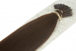 Stick hair äkta Löshår 20 slingo 1 gram - 2# Brown