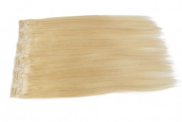 Volume Clip on set äkta Löshår - One pieces - Luksus double drawn - 132 gram - 613# Divine