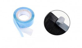 Tejp till löshår - 2.7m - Blue