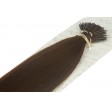 Stick hair äkta Löshår 20 slingo 1 gram - 2# Brown