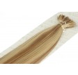 Stick hair äkta Löshår 20 slingo 1 gram 60/18# Mix