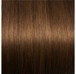 Nail hair äkta Löshår 20 slingo 1 Gram - 6# Medium brown