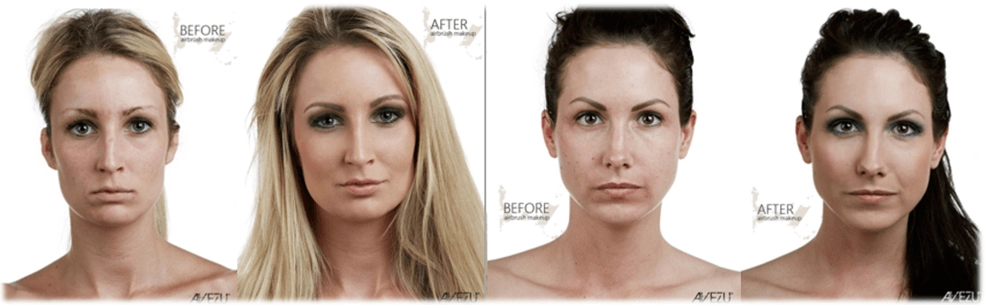 Dinair airbrush makeup