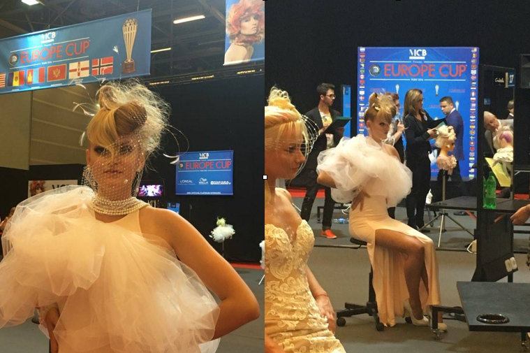 Avezu hair extensions til EM open i Paris