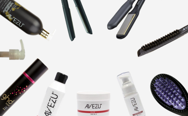 v&aring;rdprodukter till ditt h&aring;r Avezu